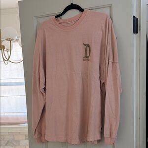 Disney Blush Pink Long Sleeve Top